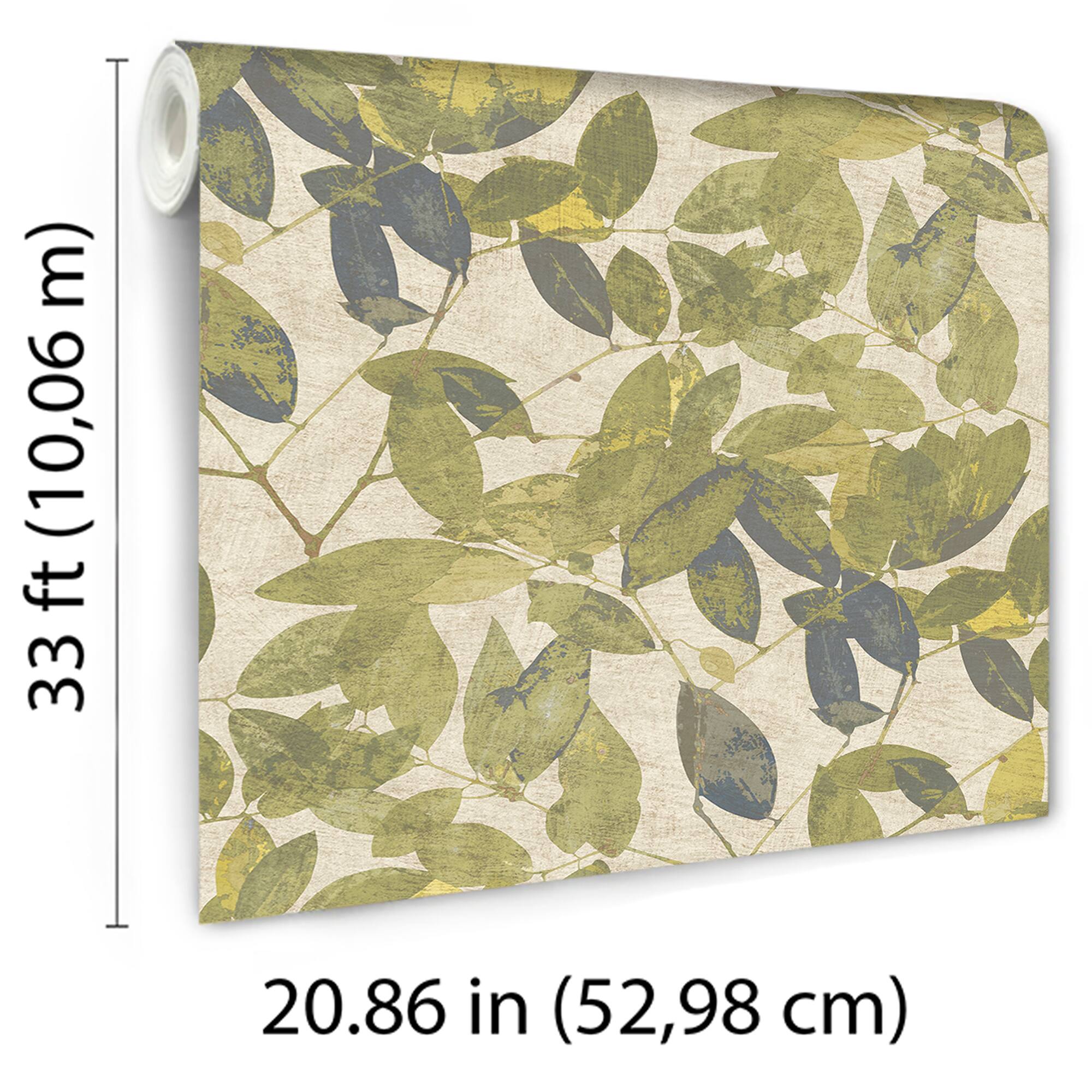 Designs Direct Beech Leaves Wallpaper